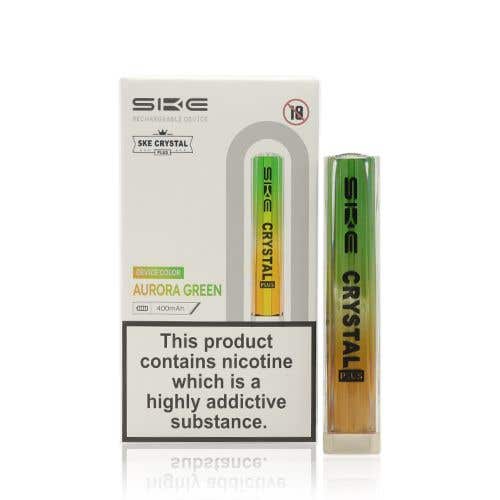 SKE Crystal Plus Closed Pod Vape Kit Battery - Aurora Green