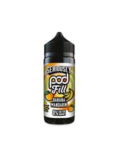 Doozy Vape Co. Seriously Pod Fill Banana Mandarin 100ml Shortfill E-Liquid