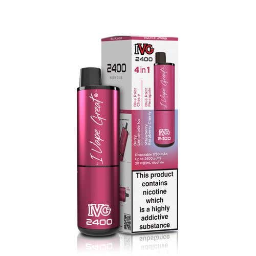 IVG 2400 Disposable Kit 2% - 4-in-1 Berry Edition