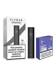 Elf Bar Mate 500 Pod Starter Kit with P1 E-Liquid Pods - Black