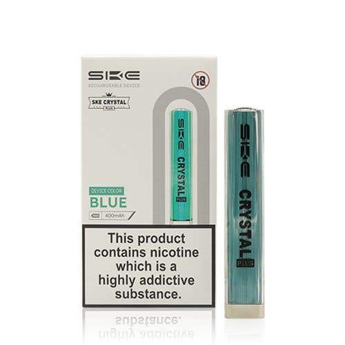 SKE Crystal Plus Closed Pod Vape Kit Battery - Blue