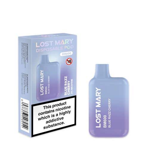 Lost Mary BM600 Disposable Kit - Blue Razz Cherry