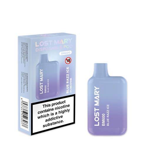 Lost Mary BM600 Disposable Kit - Blue Razz Ice