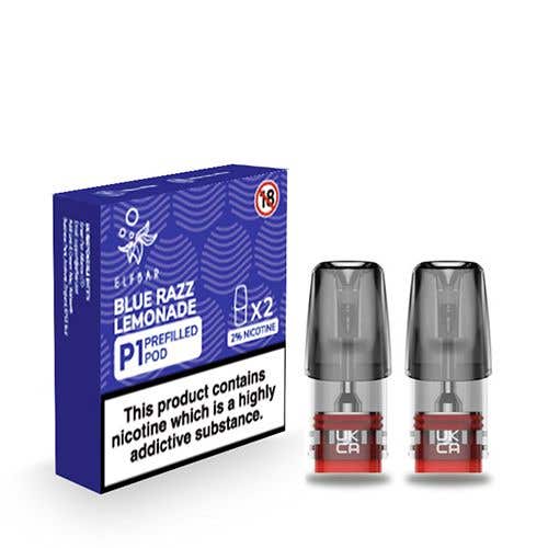 Elf Bar Mate P1 Pre-Filled E-Liquid Pods - Blue Razz Lemonade