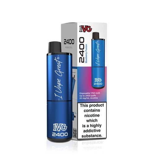 IVG 2400 Disposable Kit 2% - Blueberry Fusion