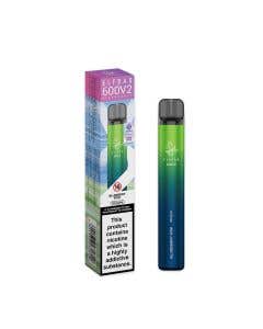 Elf Bar 600 V2 Blueberry Kiwi Disposable Vape Kit