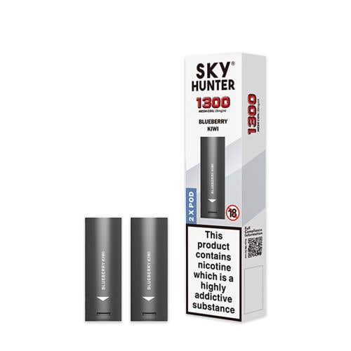 Sky Hunter Twist 2600 Prefilled Vape Pods - Blueberry Kiwi