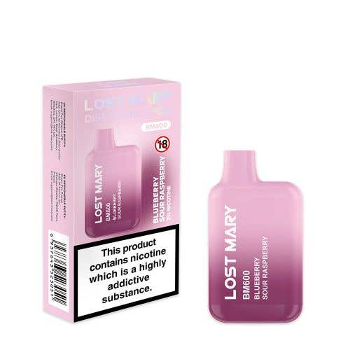 Lost Mary BM600 Disposable Kit - Blueberry Sour Raspberry