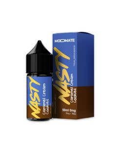 Nasty Modmate Short Fill E-Liquid - Caramel Cream Cookies