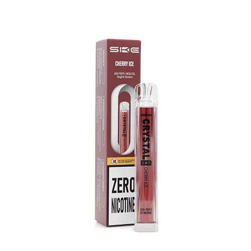 SKE Crystal Bar Disposable Kit - Cherry Ice - 0mg