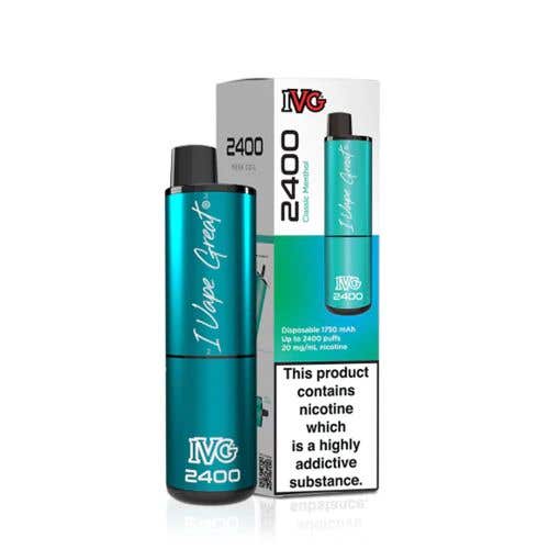 IVG 2400 Disposable Vape Kit - Classic Menthol