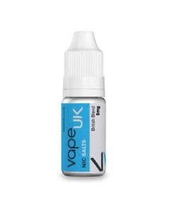 E-Liquid Vape UK British Blend Nic Salt 5mg