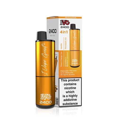 IVG 2400 Disposable Kit 2% - 4-in-1 Exotic Edition