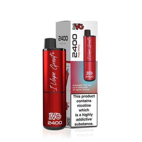 IVG 2400 Disposable Vape Kit - Fizzy Cherry