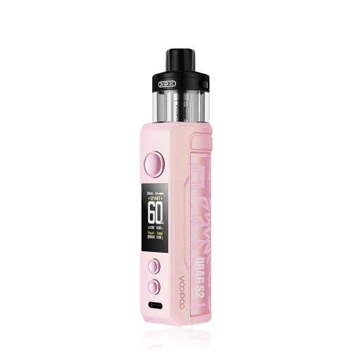 VooPoo Drag S2 Pod Vape Kit - Glow Pink