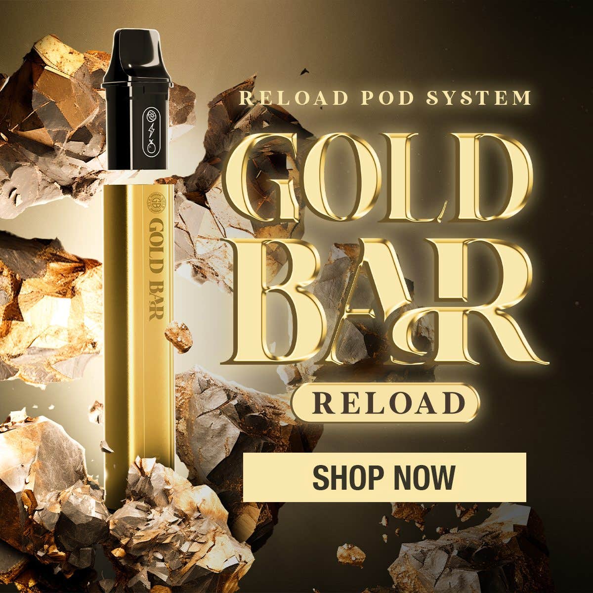 Vape's Gold Gold Bar Reload Kit