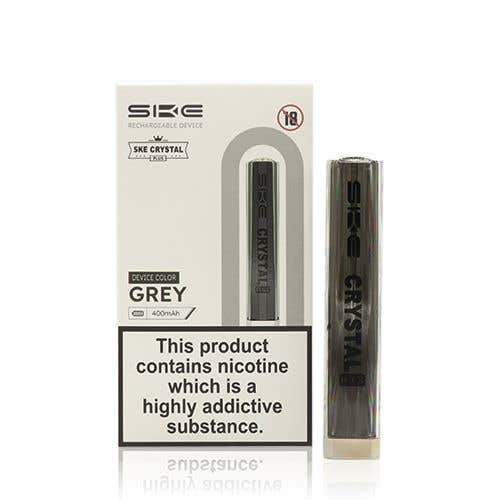 SKE Crystal Plus Closed Pod Vape Kit Battery - Grey