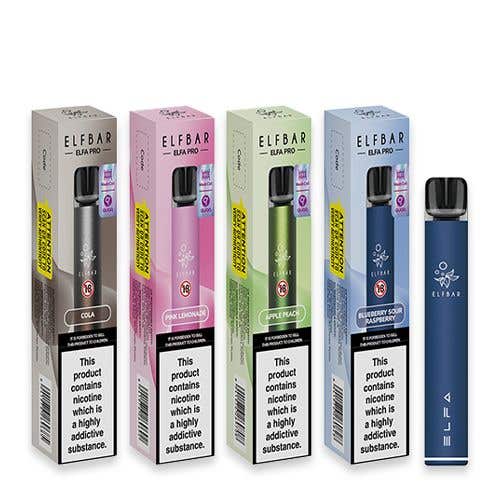 Elf Bar Elfa PRO Prefilled Pod Vape Kit -  Group Image