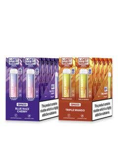 Lost Mary QM600 Disposable Vape Kit - 10 Pack