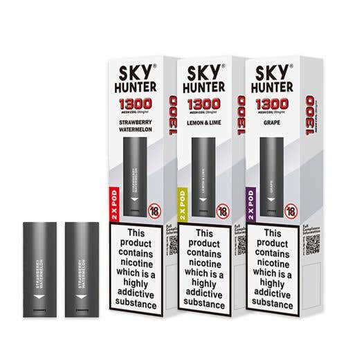 Sky Hunter Twist 2600 Prefilled Vape Pods - Group Image