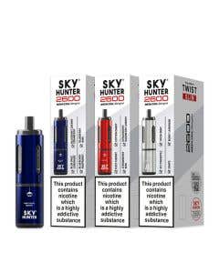 Sky Hunter Twist 2600 Prefilled Pod Vape Kit - Group Image