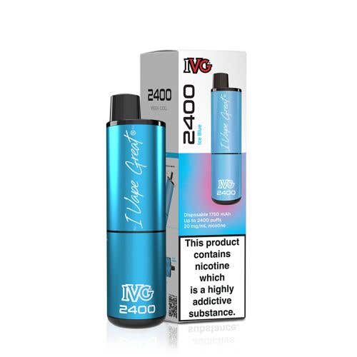 IVG 2400 Disposable Kit 2% - Ice Blue