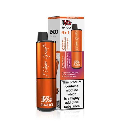 IVG 2400 Disposable Kit 2% - 4-in-1 Juicy Edition