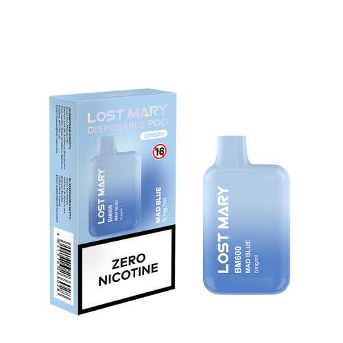 Lost Mary BM600 Disposable Kit - Mad Blue - 0mg
