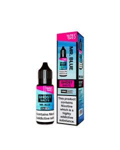 Vapes Bars Ghost Salts Mr Blue Nic Salt E-Liquid