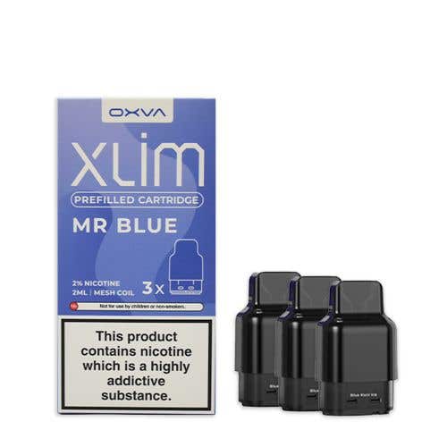 Oxva Xlim Prefilled E-Liquid Pod Cartridges - 20mg - Mr Blue