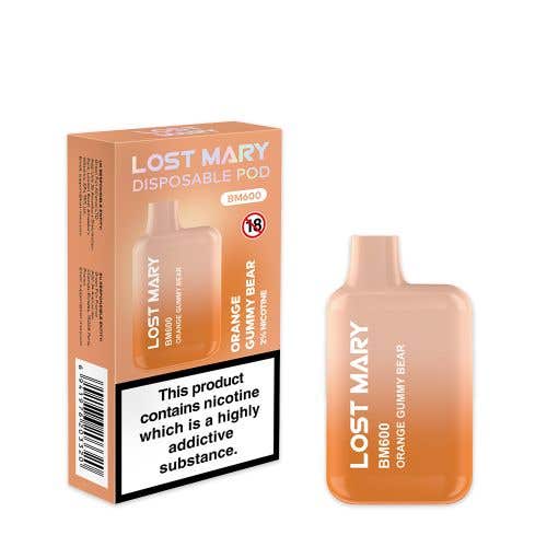 Lost Mary BM600 Disposable Kit - Orange Gummy Bear