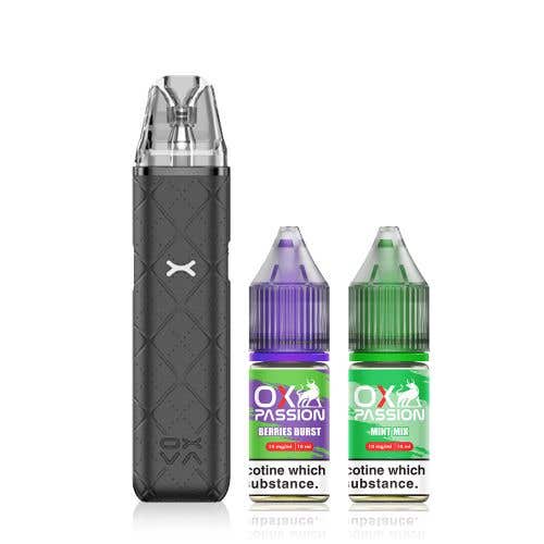 Oxva Xlim Go Pod Vape Kit + Oxva OX Passion Nic Salts Bundle - Group Image