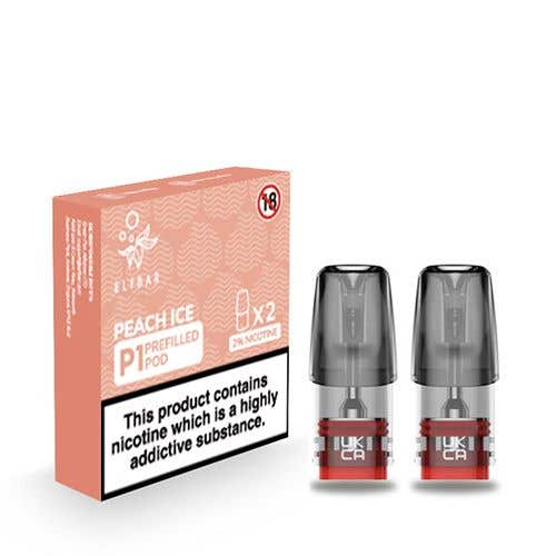 Elf Bar P1 Pre-filled E-Liquid Pods - Peach Ice