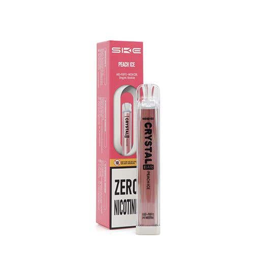 SKE Crystal Bar Disposable Kit - Peach Ice - 0mg