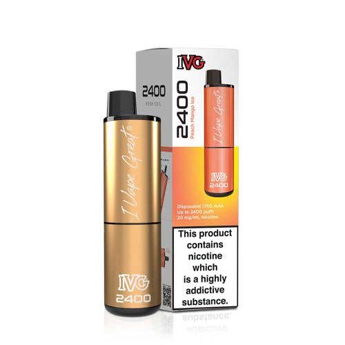 IVG 2400 Disposable Kit 2% - Peach Mango Ice