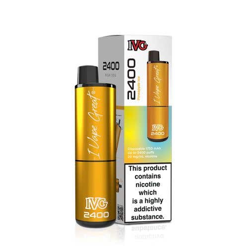 IVG 2400 Disposable Vape Kit - Pineapple Ice