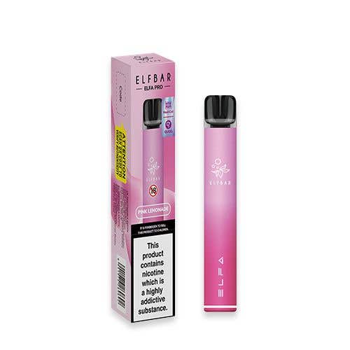 Elf Bar Elfa PRO Pod Kit - Pink with Pink Lemonade