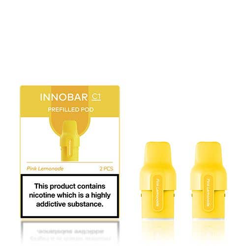 Innokin Innobar C1 Replacement Prefilled E-Liquid Pods - 2 Pack - Pink Lemonade