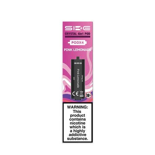 SKE Crystal 4in1 Prefilled E-Liquid Pods - Pink Lemonade