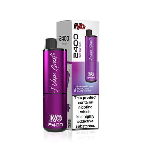 IVG 2400 Disposable Kit 2% - Plum Blue Razz