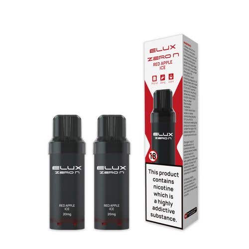 Elux Zero N Prefilled E-Liquid Pods - Red Apple Ice