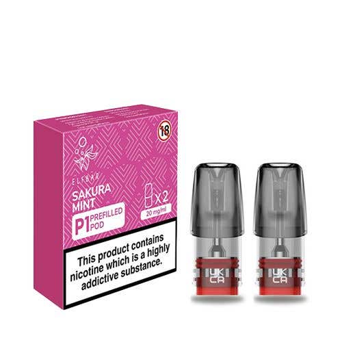 Elf Bar Mate P1 Prefilled Pods - Sakura Mint