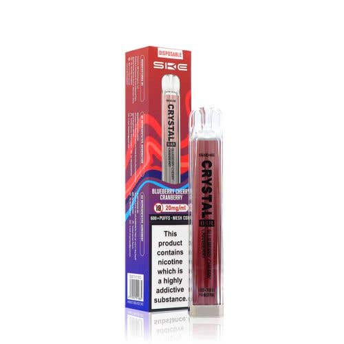 SKE Crystal Bar Disposable Kit - Blueberry Cherry Cranberry - 20mg