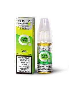 Elf Bar ElfLiq Sour Apple Nic Salt E-Liquid