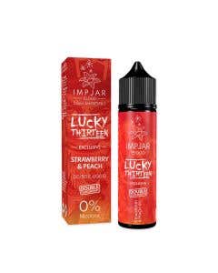 IMPJAR x Lucky Thirteen Exclusive Strawberry & Peach 50ml Shortfill E-Liquid