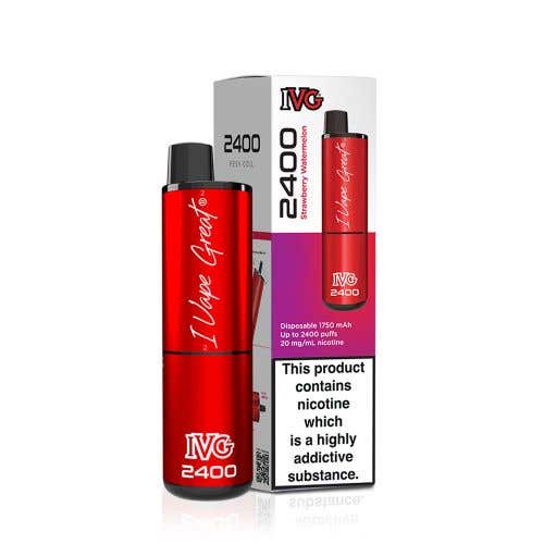 IVG 2400 Disposable Vape Kit - Strawberry Watermelon