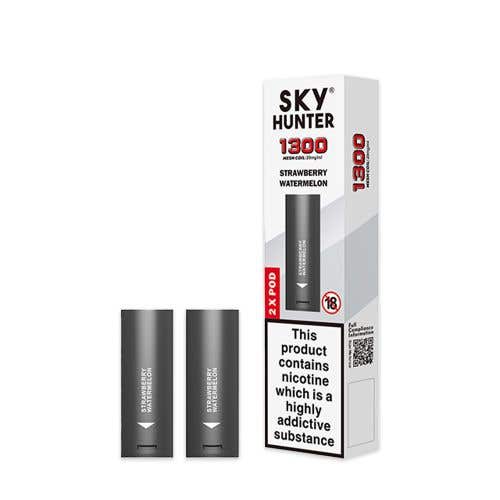 Sky Hunter Twist 2600 Prefilled Vape Pods - Strawberry Watermelon