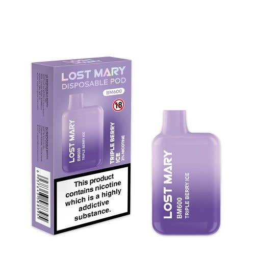 Lost Mary BM600 Disposable Kit - Triple Berry Ice