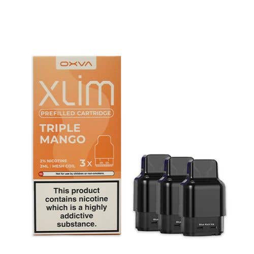 Oxva Xlim Prefilled E-Liquid Pod Cartridges - 20mg - Triple Mango