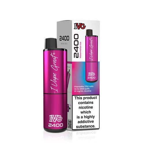 IVG 2400 Disposable Vape Kit - Watermelon Ice